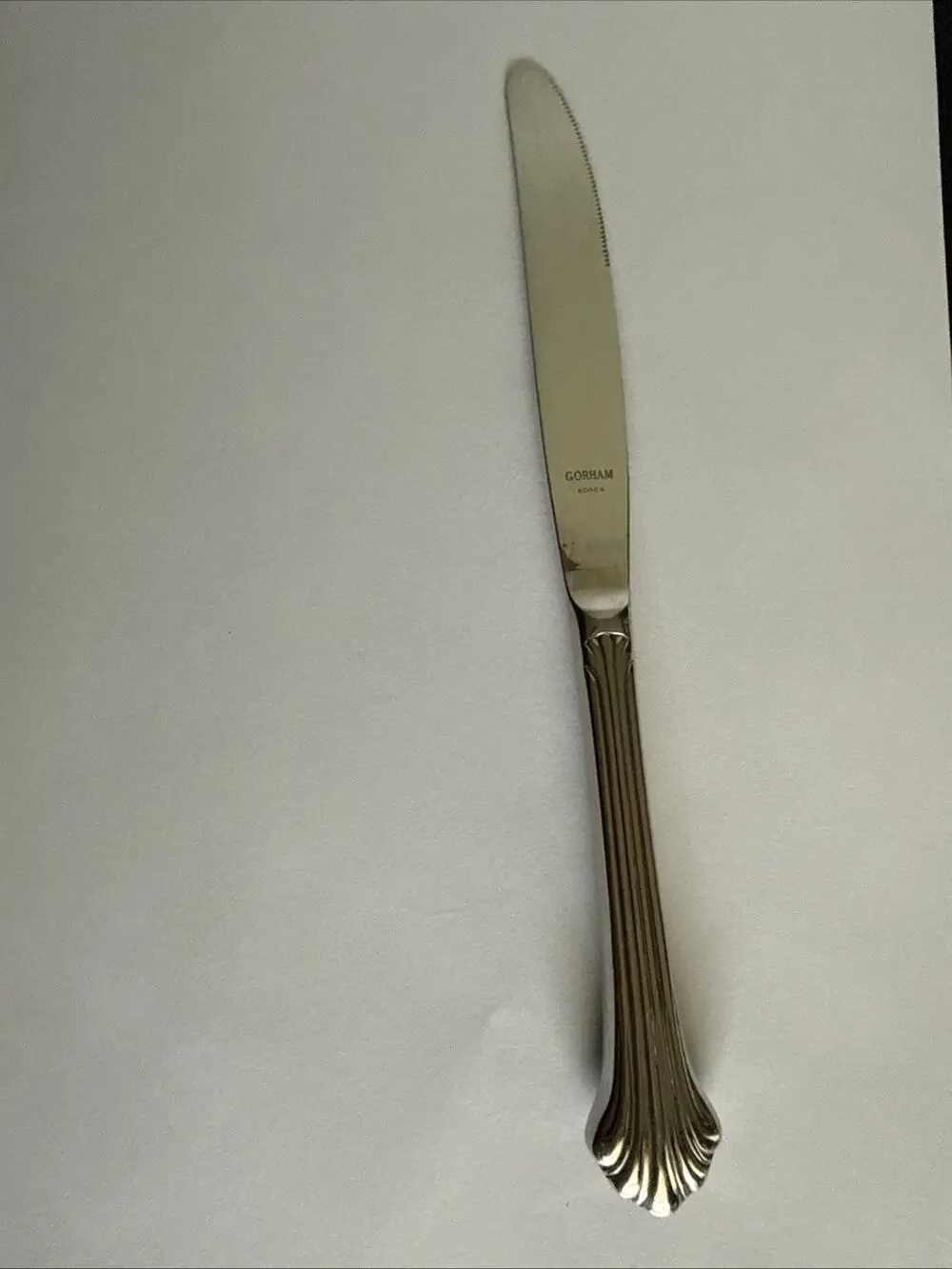 Gorham Quintette Stainless Dinner Knife Korea Replacement Flatware 9 1/8”
